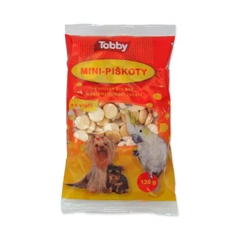 Tobby Piškoty krmné mini 120 g
