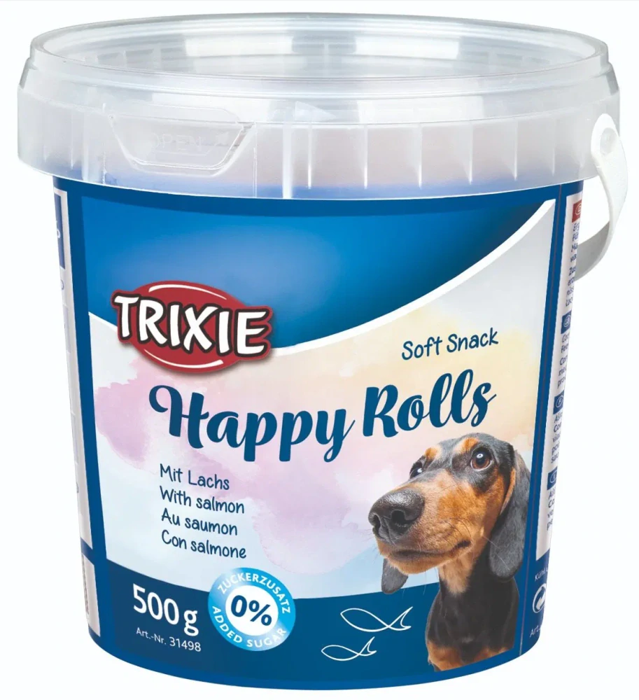 TRIXIE Happy rolls s lososem 500 g