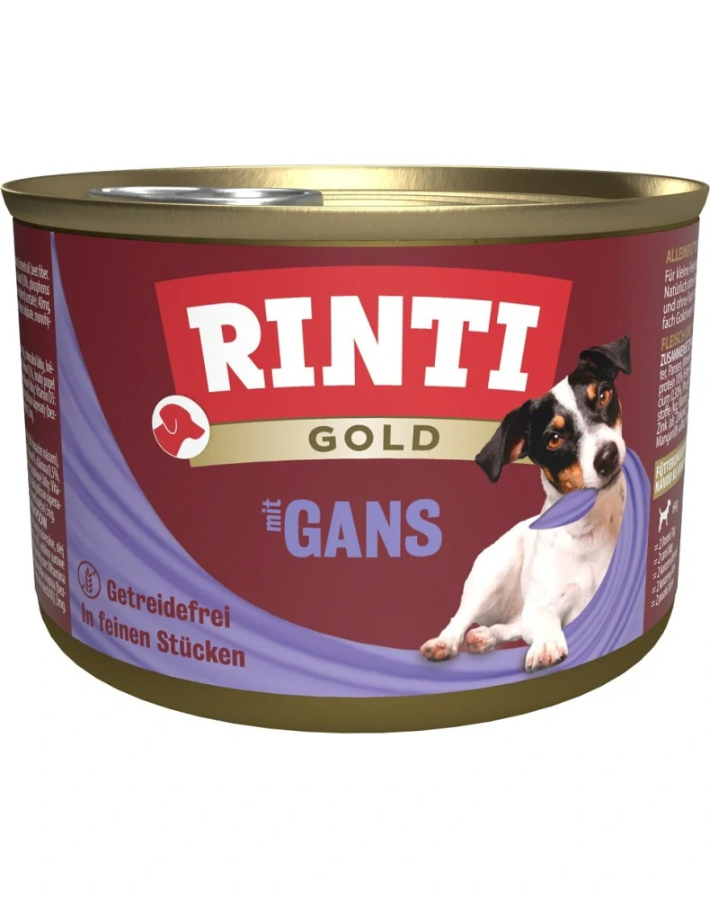 Rinti Gold Goose Mini s husím masem 185 g