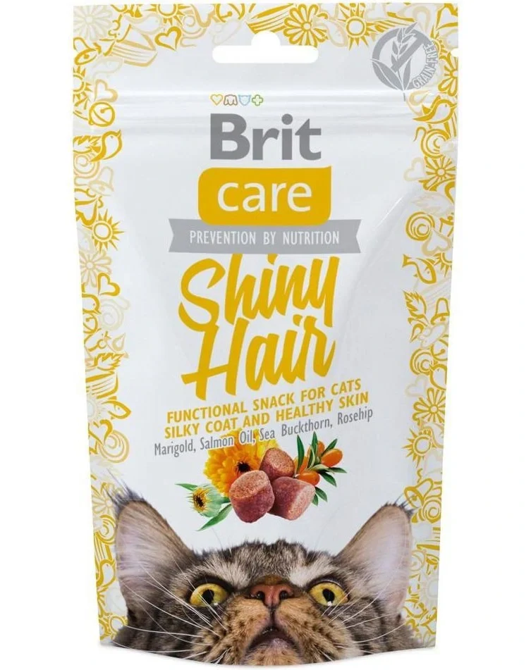 Brit care cat snack Shiny Hair 50 g