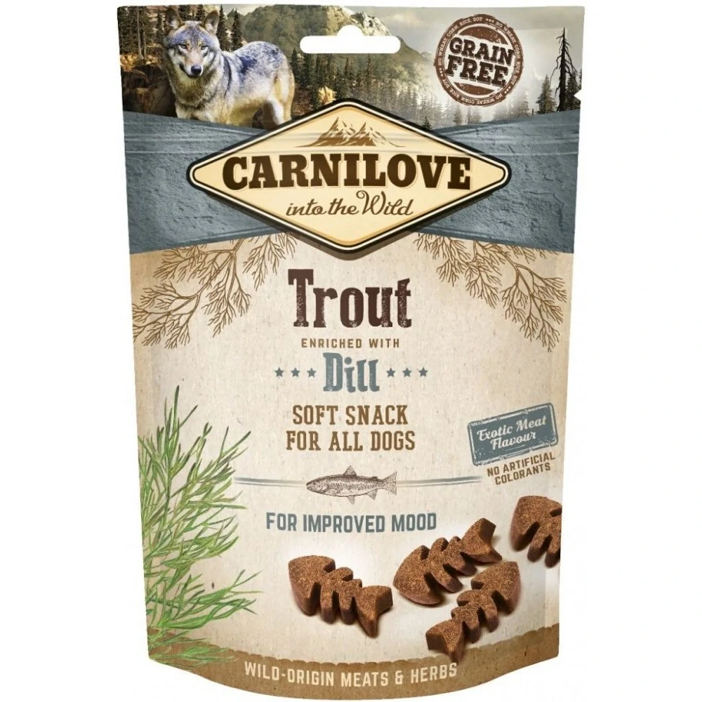Carnilove Dog Pamlsek rybí s příchutí kopru 200 g