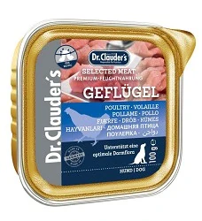 Dr.Clauder´s 100g paštika Geflügel (drůbeží) dog