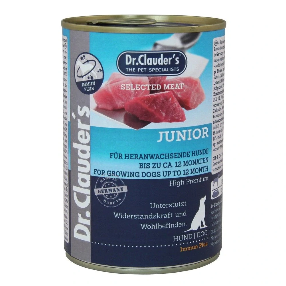Dr.Clauder´s 400g Selected Meat Junior dog