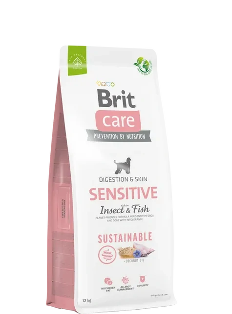 Brit Care Sensitive Sustainable Insect & Fish 12 kg