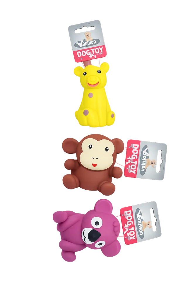 Hračka latex - opička, žirafa, koala 9cm