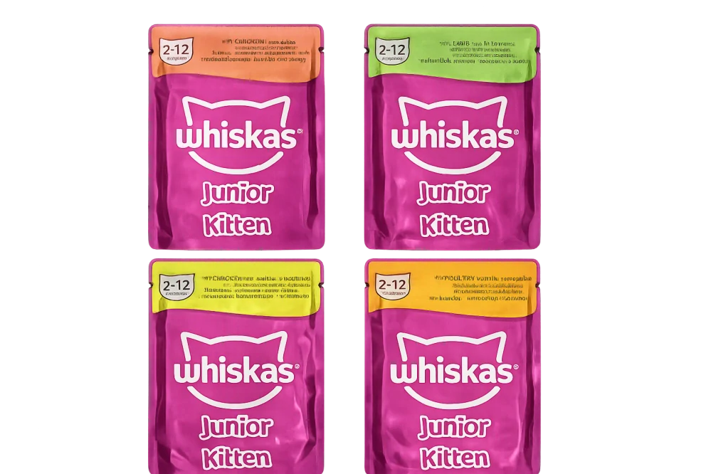 Whiskas kapsička mix chutí junior 85 g