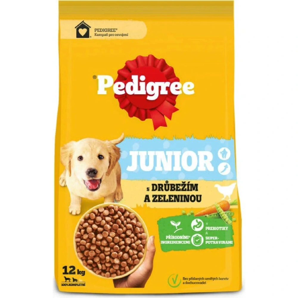 Pedigree Junior - kuřecí maso 12 kg
