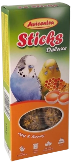 Avicentra tyč andulka vejce+med 2ks 110 g