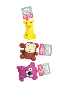 Hračka latex - opička, žirafa, koala  9cm